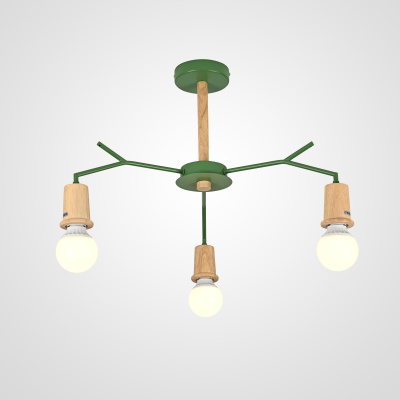 Потолочная люстра LES COLOR D72 Green ImperiumLoft