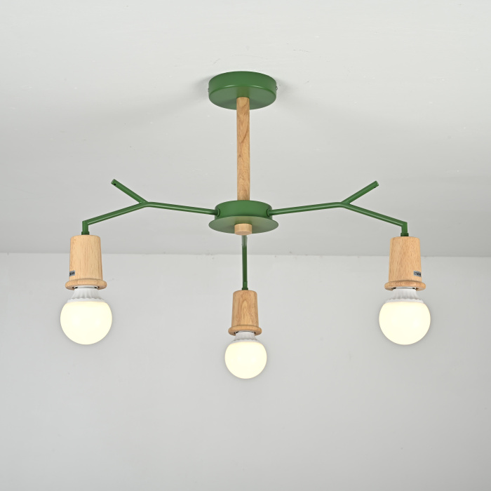 Потолочная люстра LES COLOR D72 Green ImperiumLoft