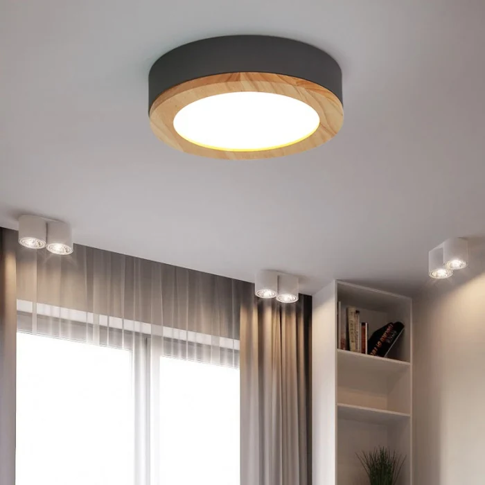 Потолочная люстра WUDDA D50 Желтый ImperiumLoft