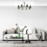 Потолочная люстра на штанге DIVERSITY ESCADA 2120/8P Black