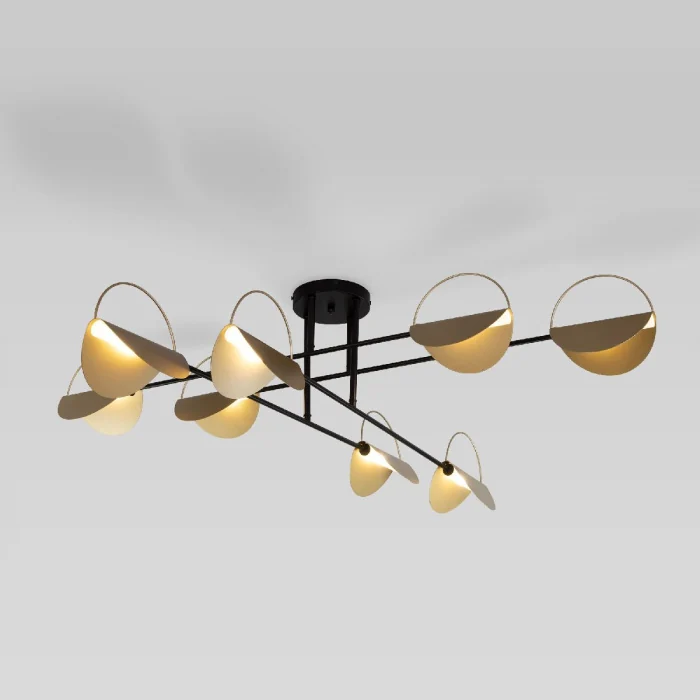 Потолочная люстра Eurosvet Grazia 70148/8 черный/золото Smart