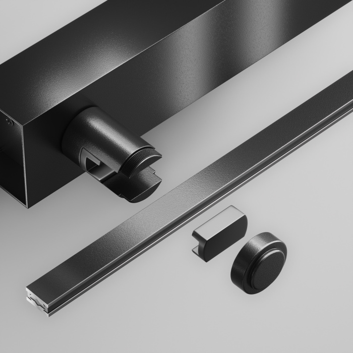 Основание настенное для блока питания с вводом питания Maytoni TRA155CW-BB-B