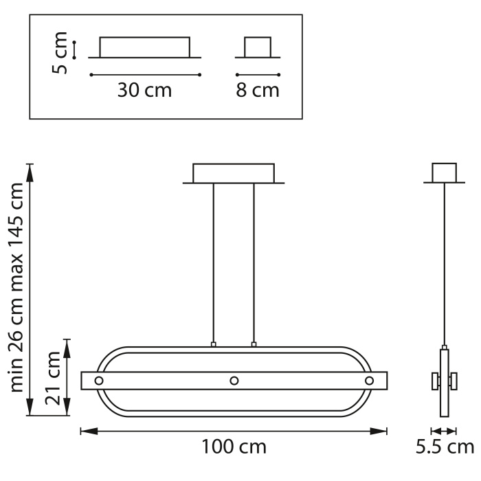 Светильник линейный Lodi Lightstar 723347