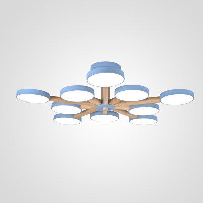 Потолочный светильник TURNA L10 Blue ImperiumLoft