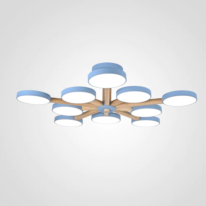 Потолочный светильник TURNA L10 Blue ImperiumLoft