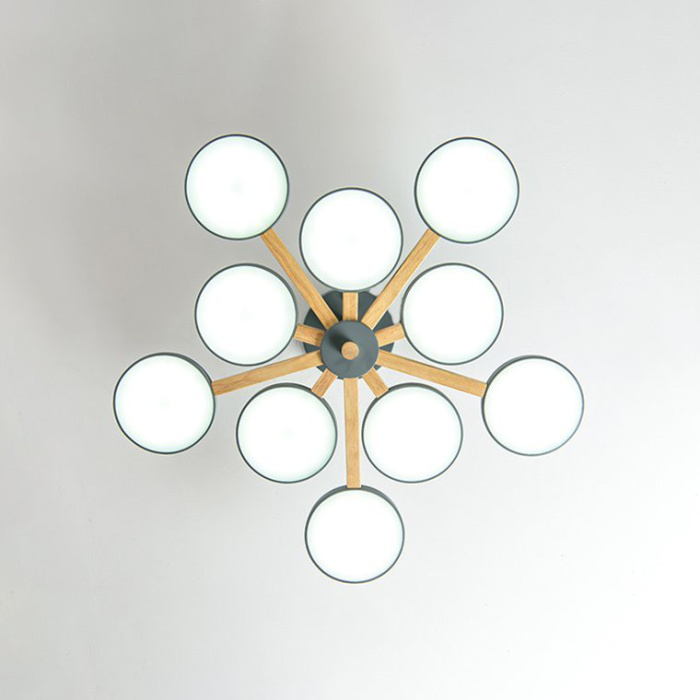 Потолочный светильник TURNA L10 Blue ImperiumLoft