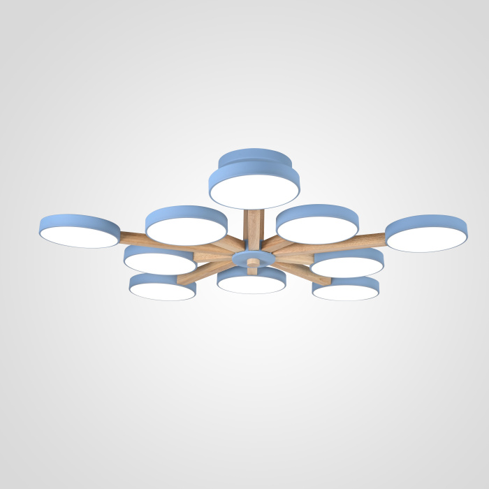 Потолочный светильник TURNA L10 Blue ImperiumLoft