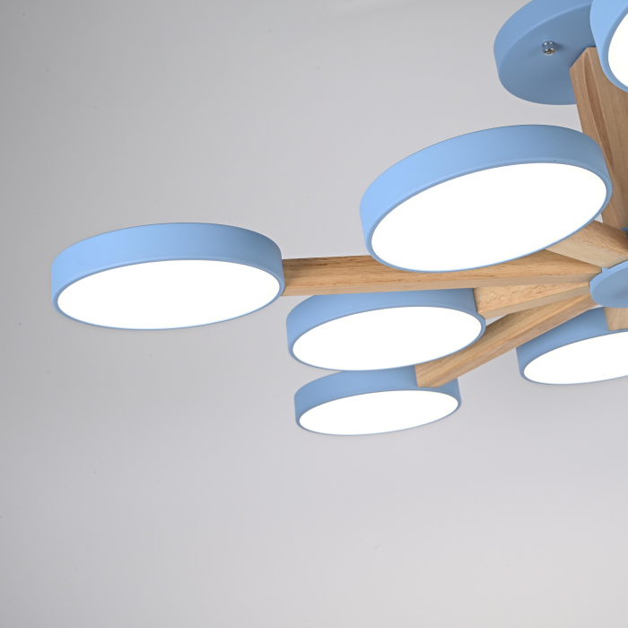 Потолочный светильник TURNA L10 Blue ImperiumLoft