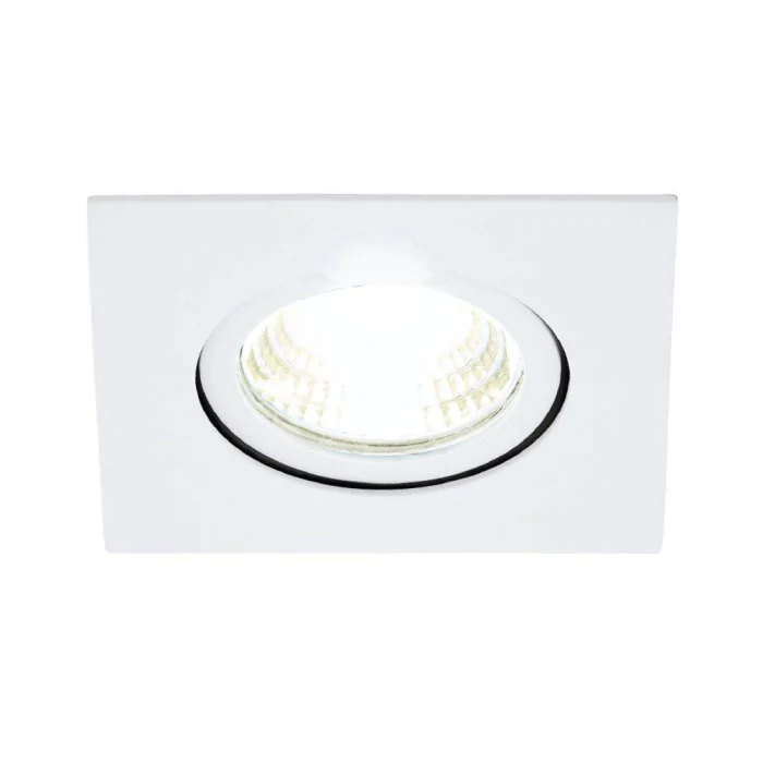 Светодиодный встраиваемый светильник SALICETO димм. с рег-кой, 6W(LED), 88х88, 450lm, 4000K, алю EGLO 98306