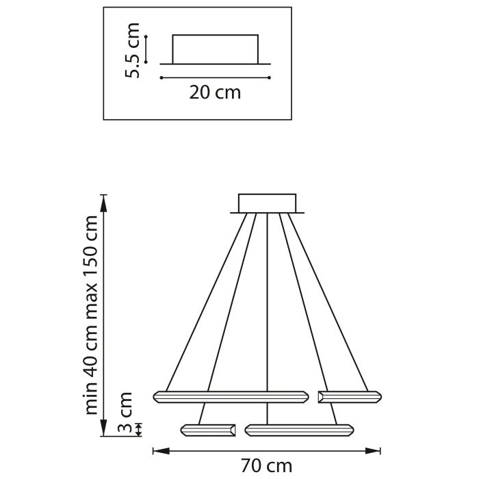 Подвесной светильник Virata Lightstar 814223