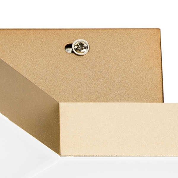 Светильник потолочный FAVO LED-35W 1680LM Satin Gold 3000K (в комплекте) 750071 (MX13003032-7А)