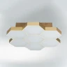 Светильник потолочный FAVO LED-35W 1680LM Satin Gold 3000K (в комплекте) 750071 (MX13003032-7А)