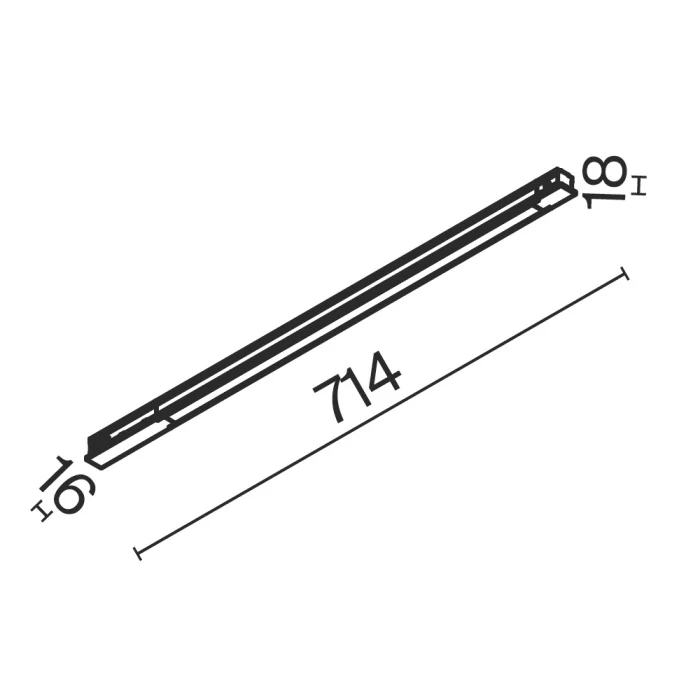 Трековый светильник Maytoni Basis TR231-2-15W3K-B
