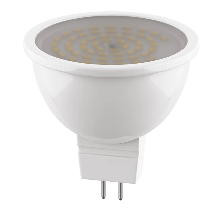 940212 ЛАМПА LED 220V MR16 G5.3 6.5W=60W 325LM 120G  FR 3000K 20000H (в комплекте)