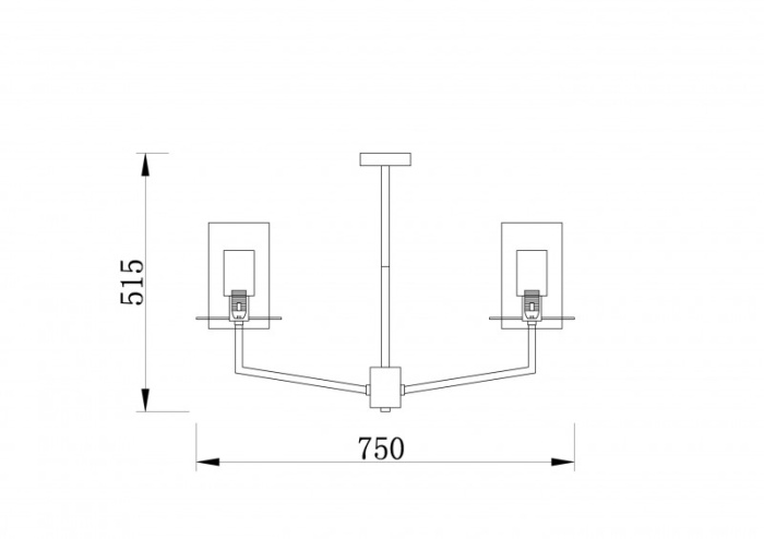 Люстра на штанге Freya Felicity FR5206PL-06FG