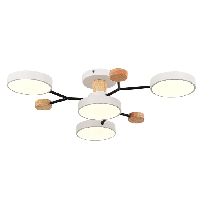 Светильник потолочный Белый/Белый LED 4*12W 3000K/4500K/6000K SLE6006-502-04