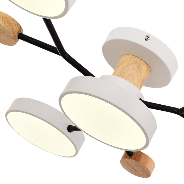 Светильник потолочный Белый/Белый LED 4*12W 3000K/4500K/6000K SLE6006-502-04