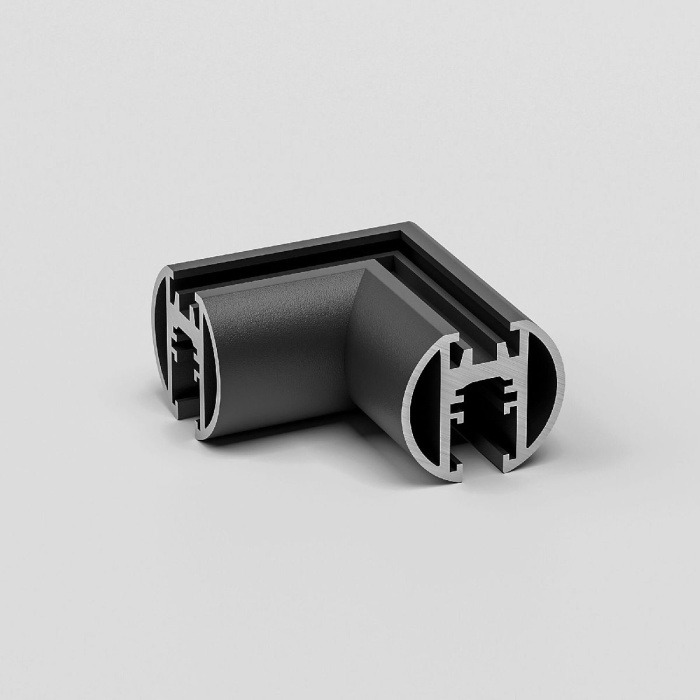 Коннектор угловой Elektrostandard Mini magnetic 4690389206757