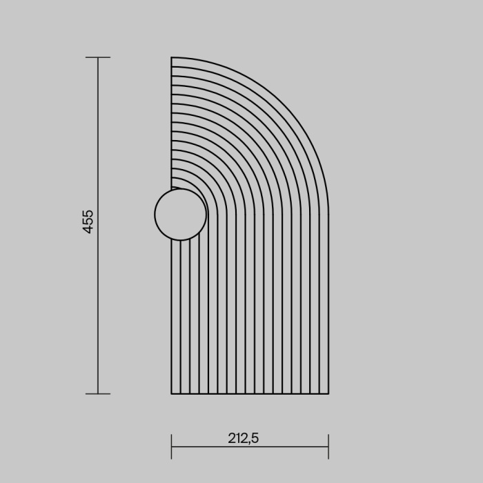 Настенный светильник Freya Felt FR6189WL-L20LG2