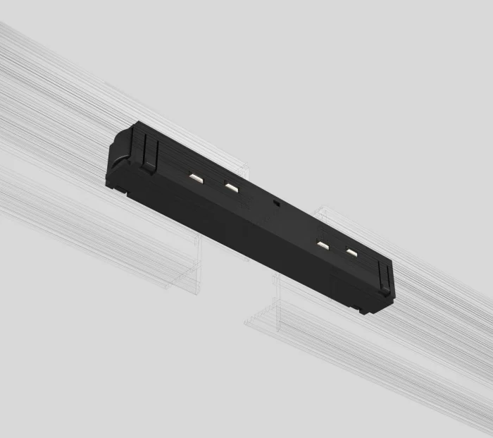 Прямой коннектор для магнитного шинопровода Elektrostandard Slim magnetic 4690389216879