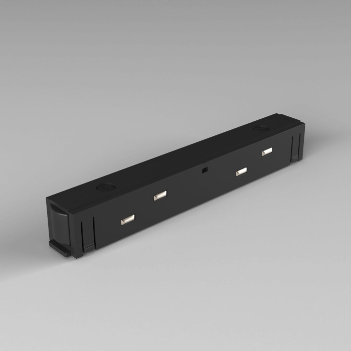 Прямой коннектор для магнитного шинопровода Elektrostandard Slim magnetic 4690389216879