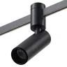 Магнитный трековый светильник FARM Черный LED 1*5W 3000K 341Lm Ra90 60 IP20 D35xH100 24 ST811.406.05