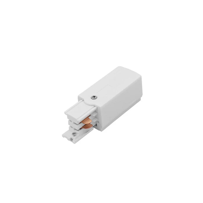 Заглушка с питанием для трехфазной трековой системы правая Nowodvorski Ctls Power White 8712