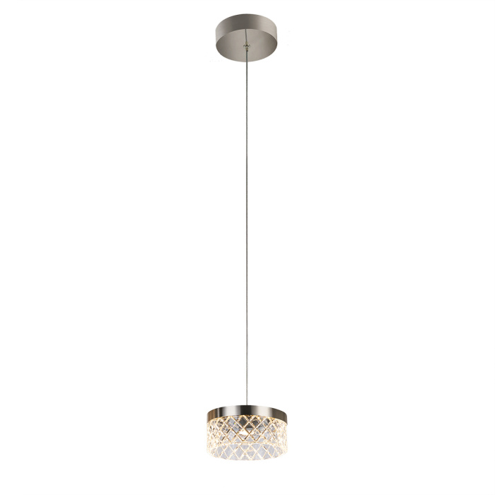 Подвесной светильник Delight Collection Diamond cut MD21020075-1A satin nickel