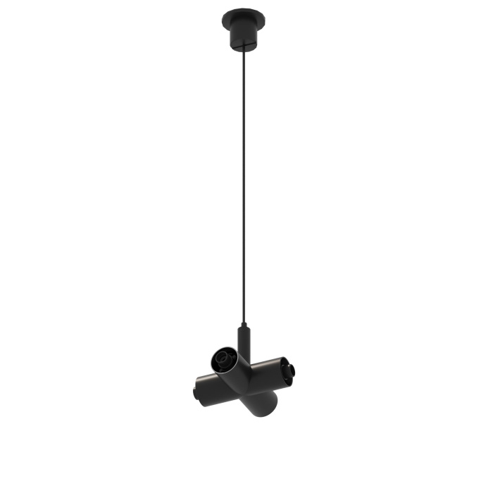 Подвесной токопроводящий Х-коннектор ST-Luce Черный ST1601.479.00