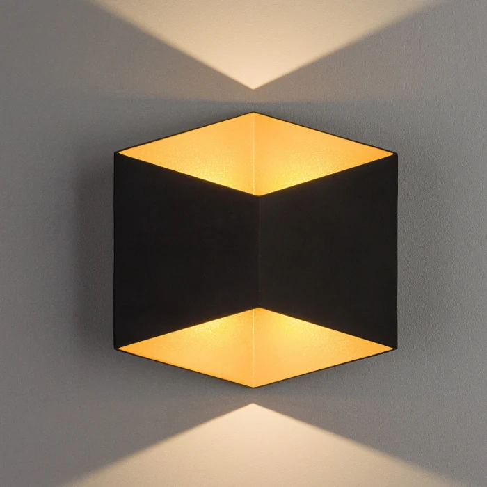 Настенный светильник Nowodvorski Impulse Led Black/Gold 8141