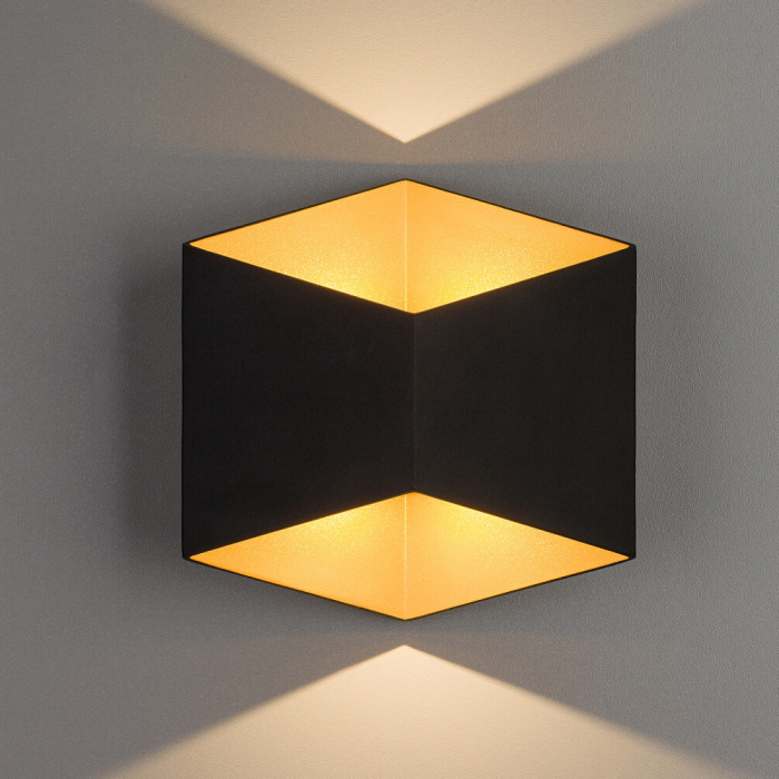 Настенный светильник Nowodvorski Impulse Led Black/Gold 8141