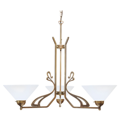 Подвесная люстра Berliner Messinglampen D45-25opB