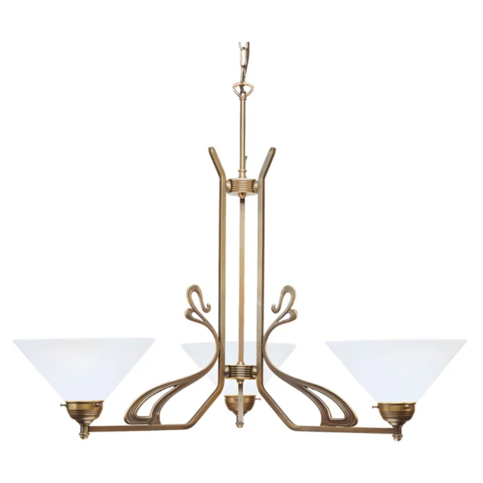 Подвесная люстра Berliner Messinglampen D45-25opB