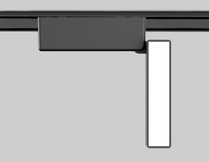 Светильник светодиодный трековый для шинопровода Magnetic Ultra Slim Ambrella light GV1479