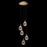 Подвесной светильник Delight Collection Stilla MD24001004-5A gold/clear