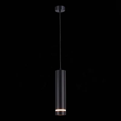 Светильник подвесной Черный LED 1*12W 4000K 936Lm Ra&gt;90 120° IP20 D80xH300 165-265V ST115.443.12