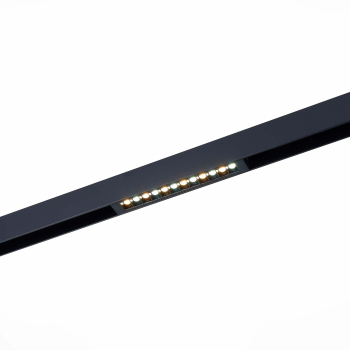 Светильник трековый Черный LED 1*9W 3000K 700Lm Ra>90 24 IP20 L220xW25xH41 220V ST655.436.09