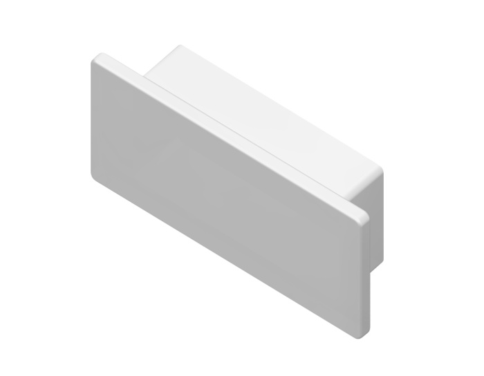 Заглушка для накладного алюминиевого профиля GP2001 (комплект 4шт) Ambrella light GP8400