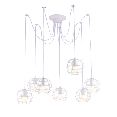 Подвесной светильник паук Arte Lamp A1110SP-7WH