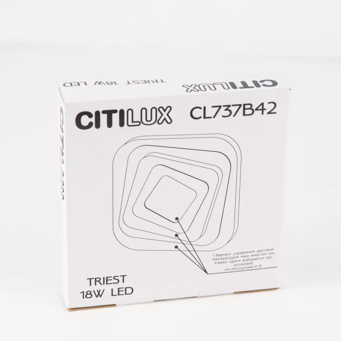Светильник настенно-потолочный Citilux Триест CL737B42