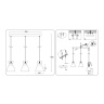 Светильник подвесной в стиле лофт AMBRELLA light TR8466