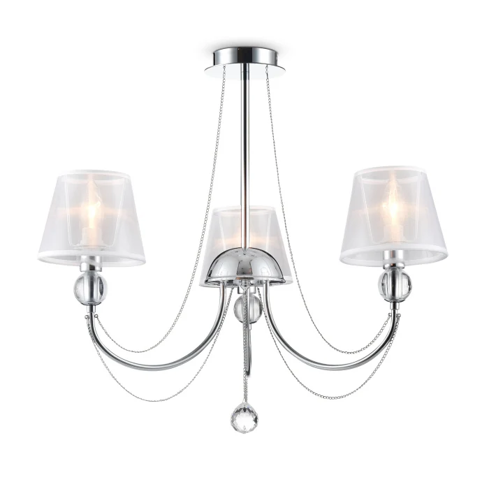 Люстра на штанге Freya Beverly FR5661-PL-03-CH