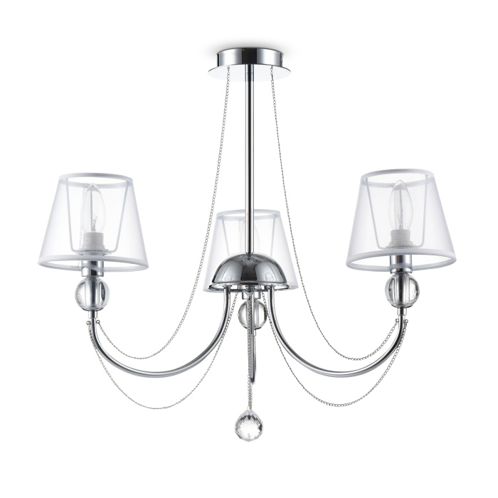 Люстра на штанге Freya Beverly FR5661-PL-03-CH