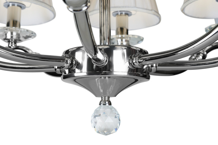 Подвесная люстра iLamp Vivaldi 85125/8 Хром