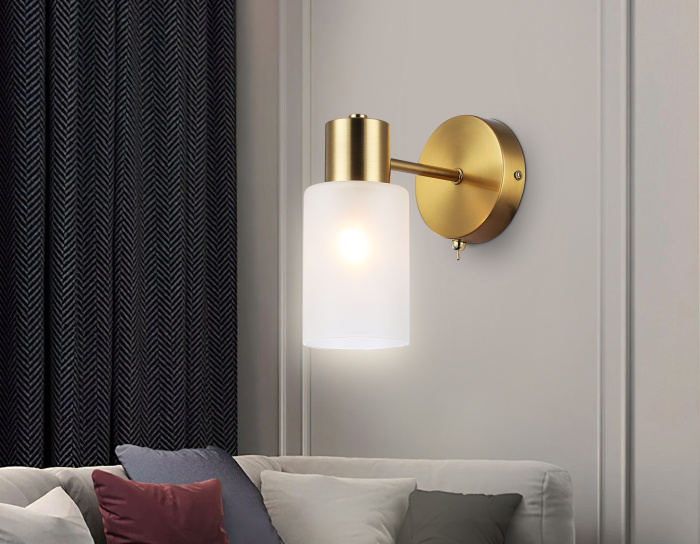 Настенный светильник с выключателем на корпусе Ambrella light TR9586