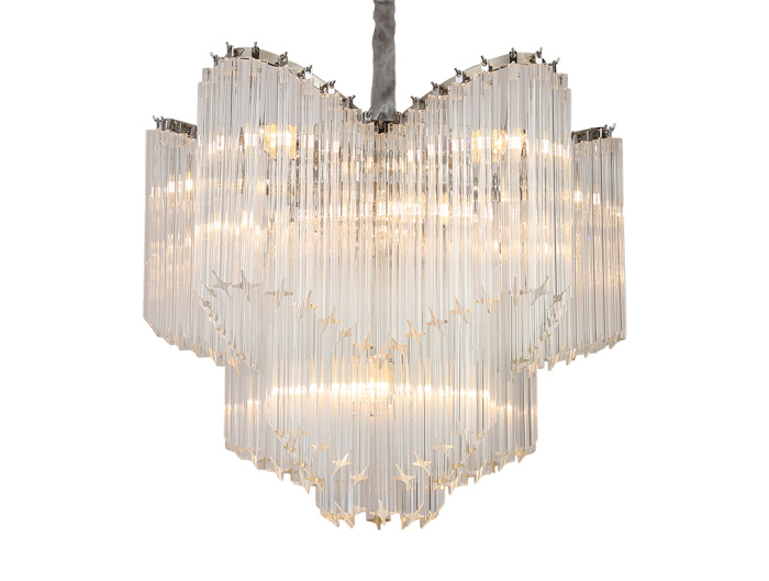 Каскадная люстра Newport Amanda 8911/C nickel М0066828