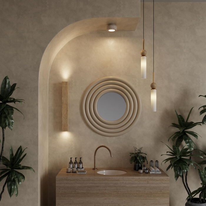 Люстра потолочная Odeon Light Travertino 6625/1C