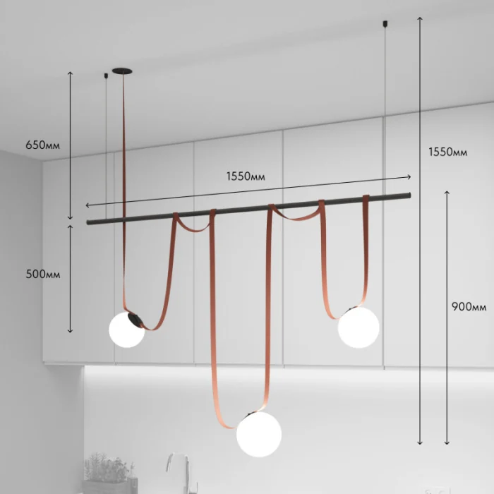 Трек-система Denkirs Belty SET DK55SET07-01-BR