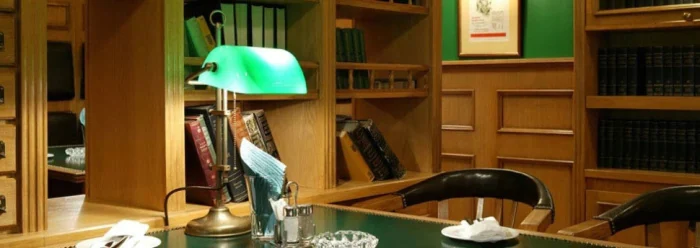 Настольная лампа Berliner Messinglampen W2-99grA