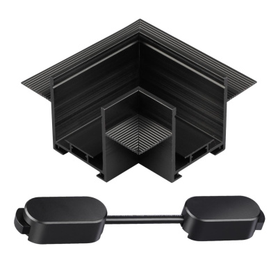 Соединитель L-образный угловой для шинопровода встраиваемого в ГКЛ NOVOTECH SHINO 135274